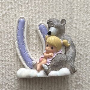 Precious Moments Disney Figurine with Child and Bear